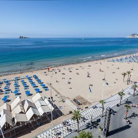 Levante Beach Front Of The Sea Estacha Benidorm Esterno foto